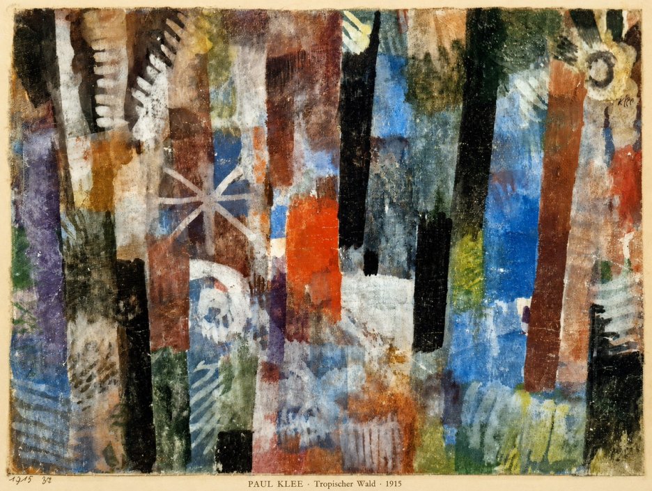 Paul Klee Tropischer Wald No6 - Plakát