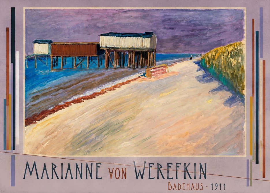 Marianne von Werefkin Badehaus No3 - Plakát