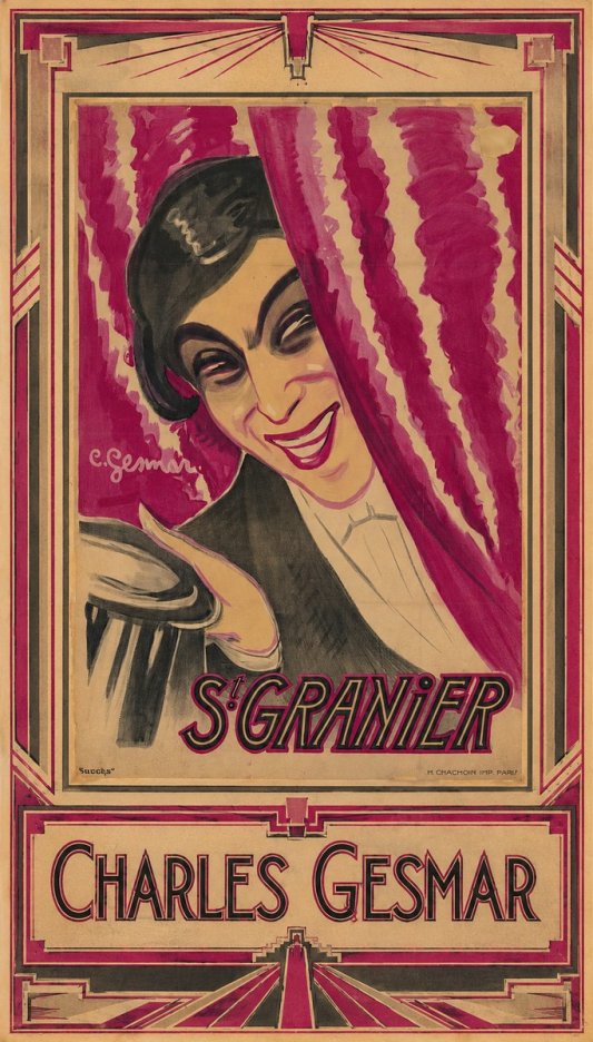 Charles Gesmar S! Granier II No1 - Plakát
