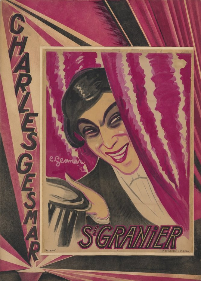 Charles Gesmar S! Granier II No4 - Plakát
