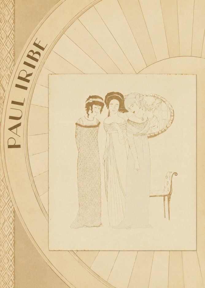 Paul Iribe Elegant Figures No6 - Plakát