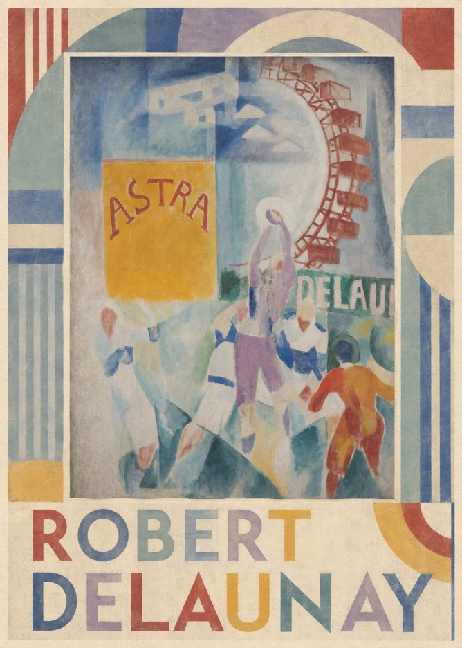 Robert Delaunay Poster for Astra No1 - Plakát