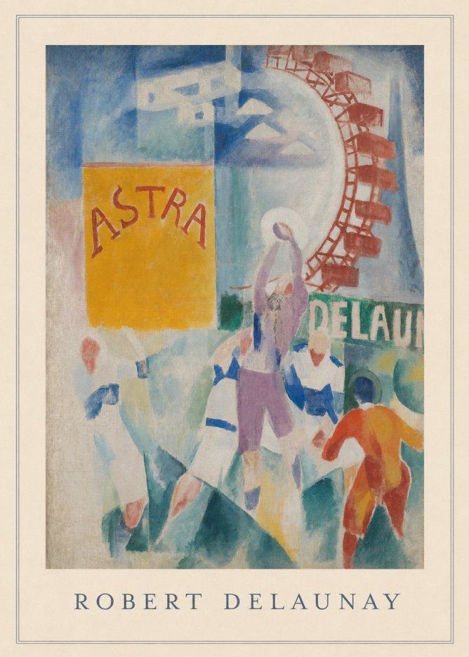 Robert Delaunay Poster for Astra No4 - Plakát