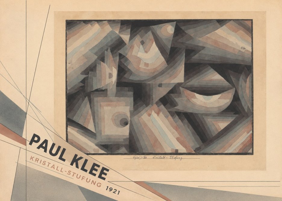 Paul Klee Kristall-stufung II No5 - Plakát