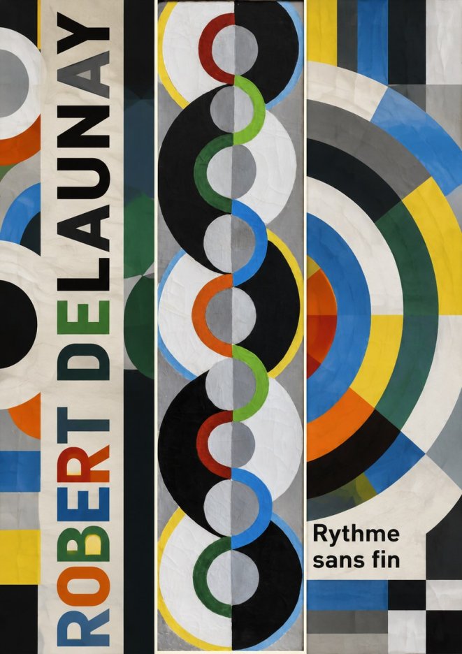 Robert Delaunay Rythme Sans Fin III No6 - Plakát