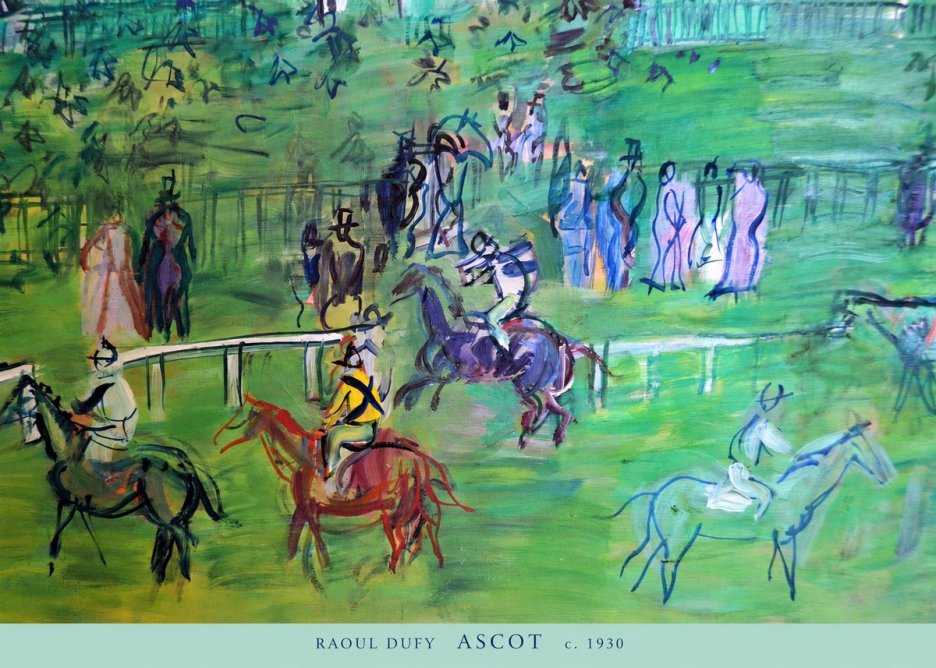 Raoul Dufy Ascot No5 - Plakát