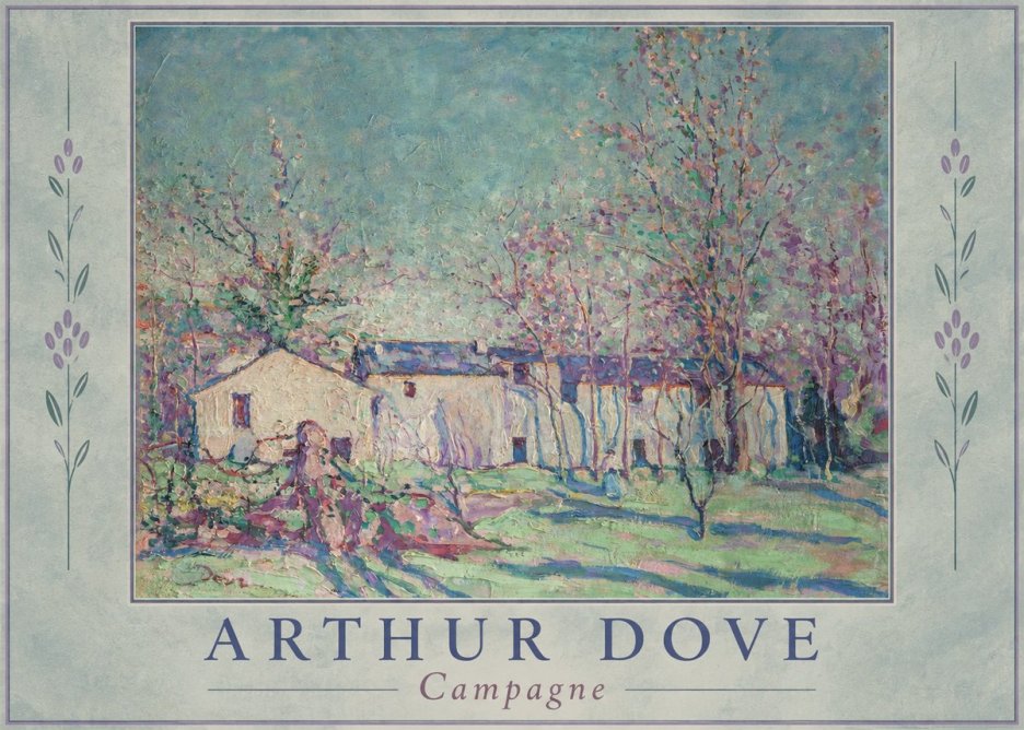 Arthur Dove Campagne No1 - Plakát