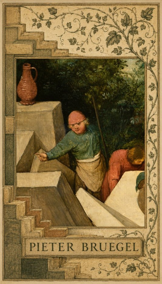 Pieter Bruegel The Tower of Babel XIX No4 - Plakát