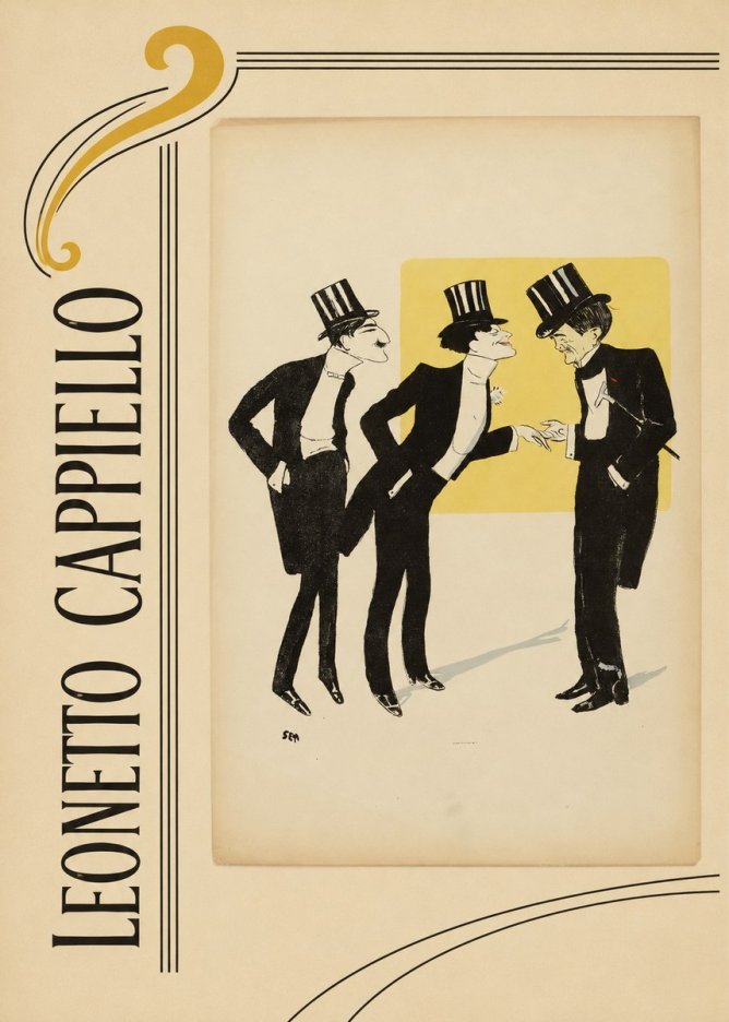 Leonetto Cappiello Leonetto Cappiello IV No2 - Plakát