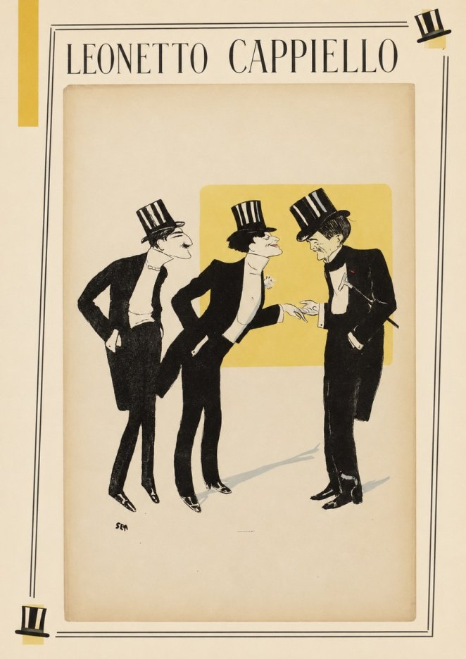 Leonetto Cappiello Leonetto Cappiello IV No6 - Plakát