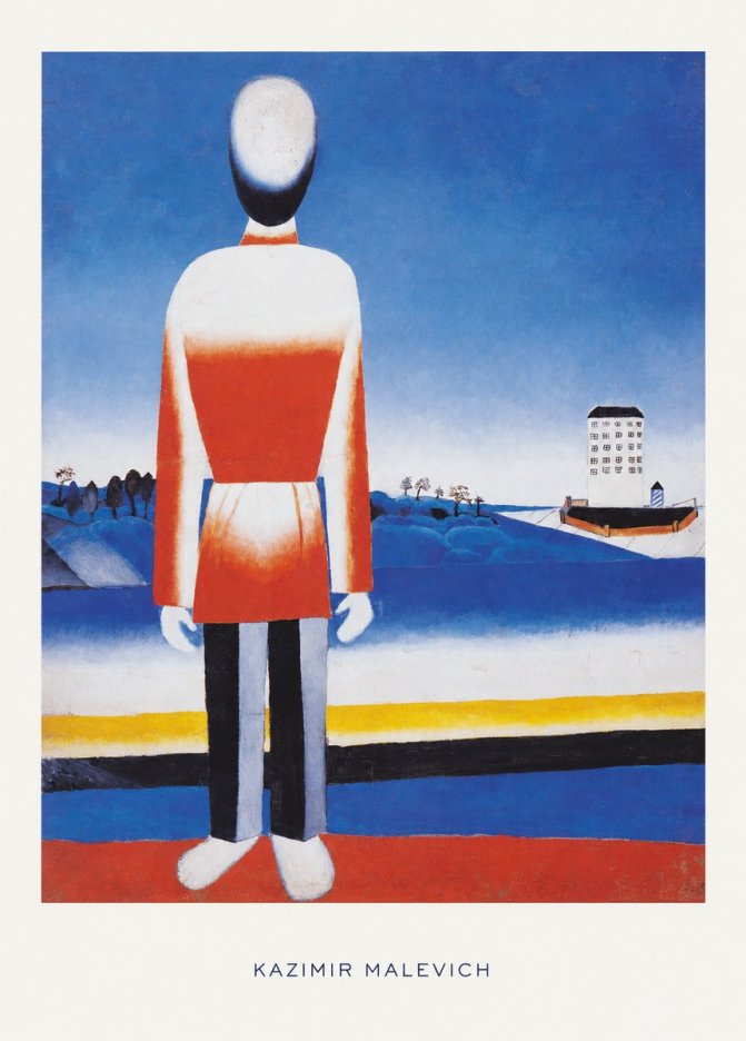 Kazimir Malevich Peasant No6 - Plakát