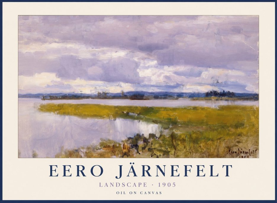 Eero Järnefelt Landscape No1 - Plakát