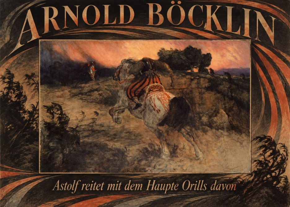 Arnold Böcklin Astolf Reitet Mit Dem Haupte Orills Davon No5 - Plakát