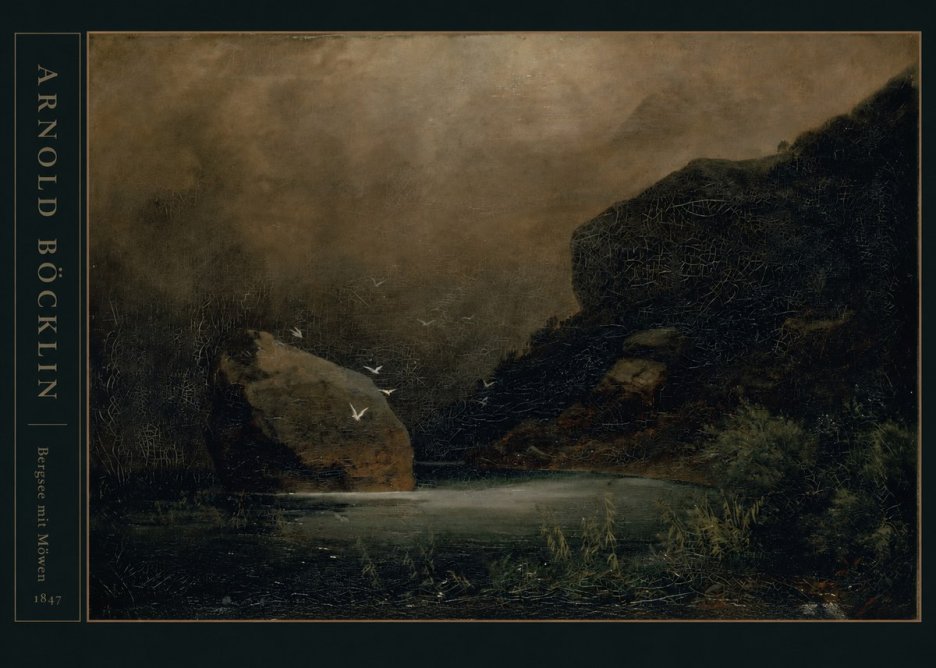 Arnold Böcklin Bergsee Mit Möwen No4 - Plakát