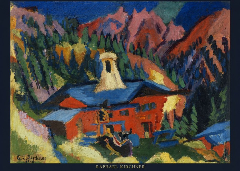 Raphael Kirchner Alpine Kitchen No6 - Plakát