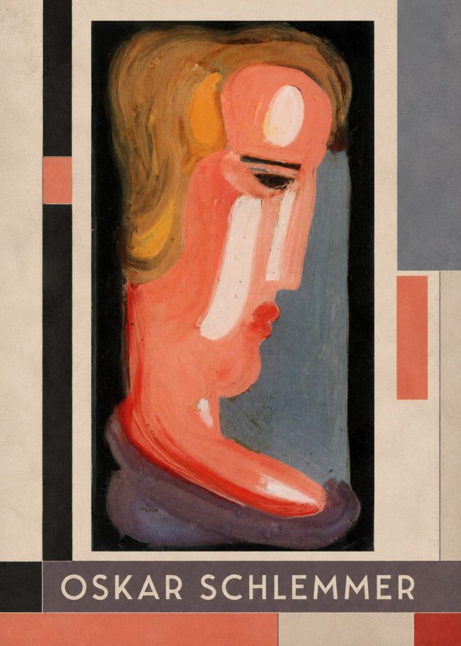 Oskar Schlemmer Profil No2 - Plakát