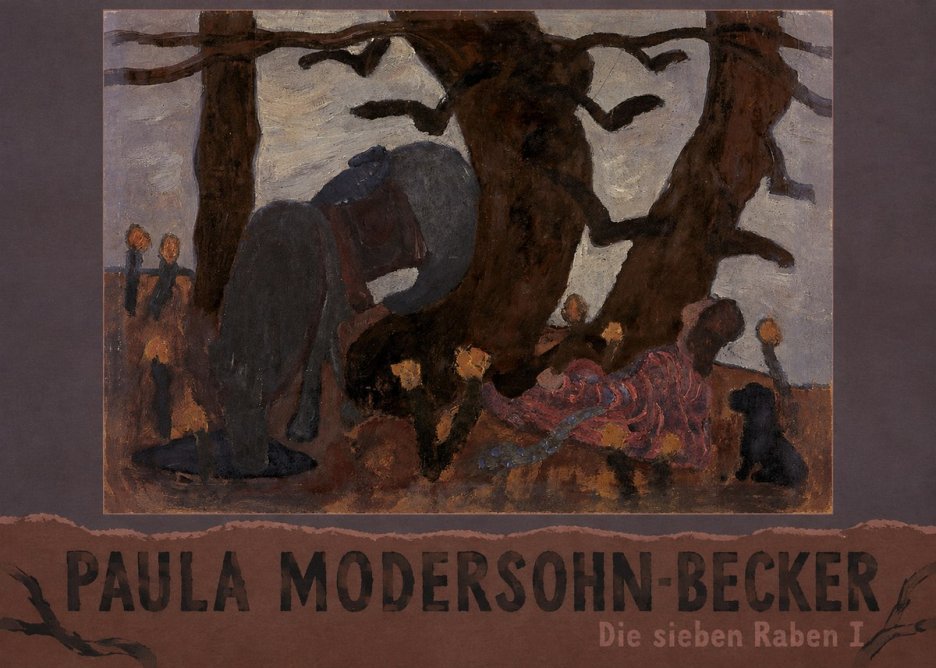 Paula Modersohn-Becker Die Sieben Raben I No3 - Plakát