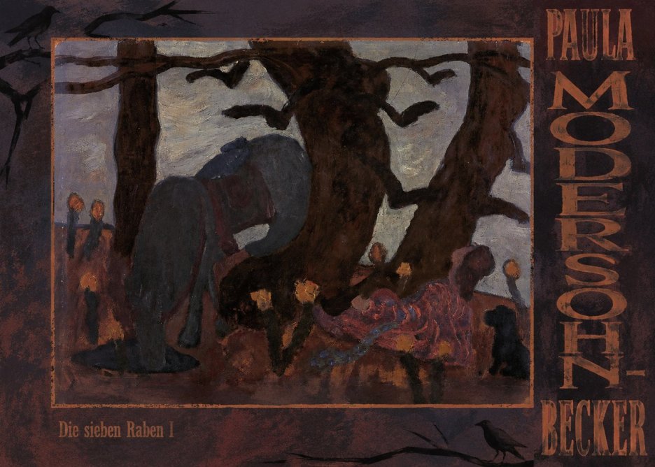 Paula Modersohn-Becker Die Sieben Raben I No4 - Plakát