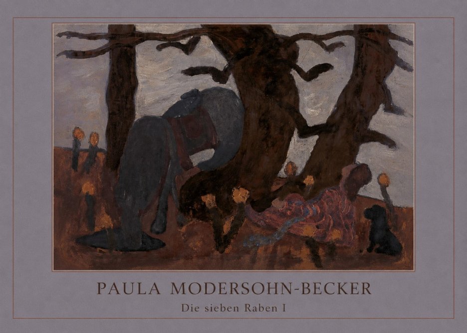Paula Modersohn-Becker Die Sieben Raben I No5 - Plakát