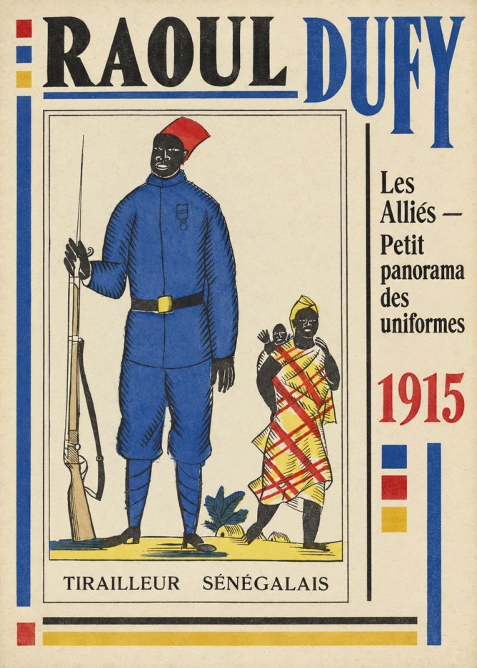 Raoul Dufy Tirailleur Sénégalais No2 - Plakát