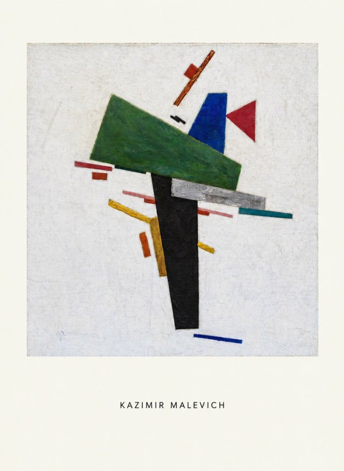 Kazimir Malevich Suprematist Composition II No3 - Plakát