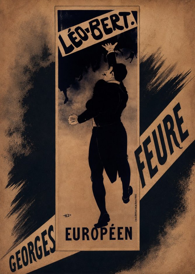 Georges de Feure Léo-bert. Européen No5 - Plakát