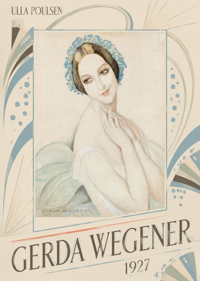 Gerda Wegener Ulla Poulsen No5 - Plakát