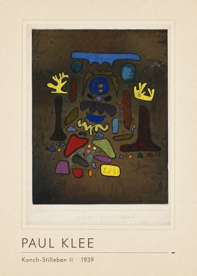 Paul Klee Konch-stilleben Ii No1 - Plakát