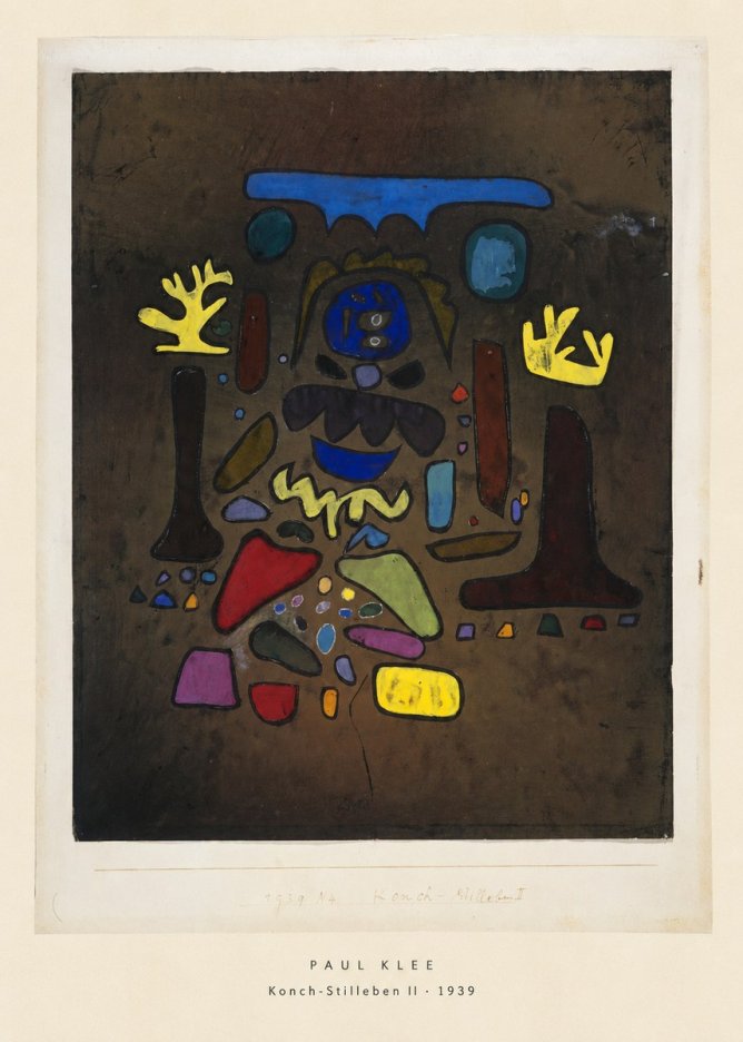Paul Klee Konch-stilleben Ii No4 - Plakát