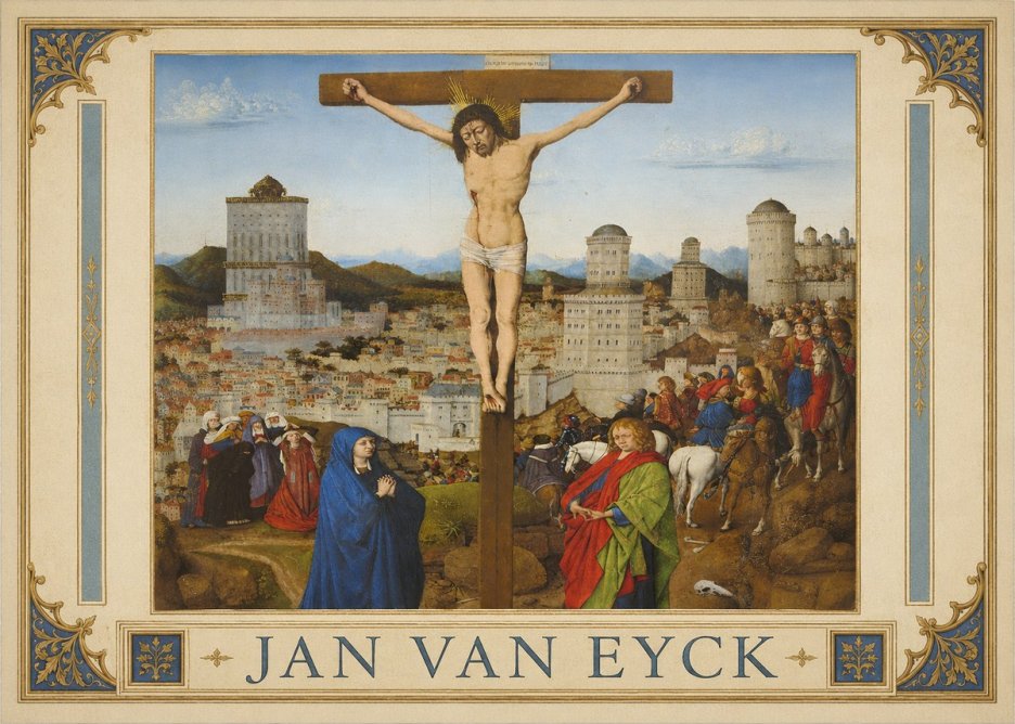 Jan van Eyck The Crucifixion No1 - Plakát