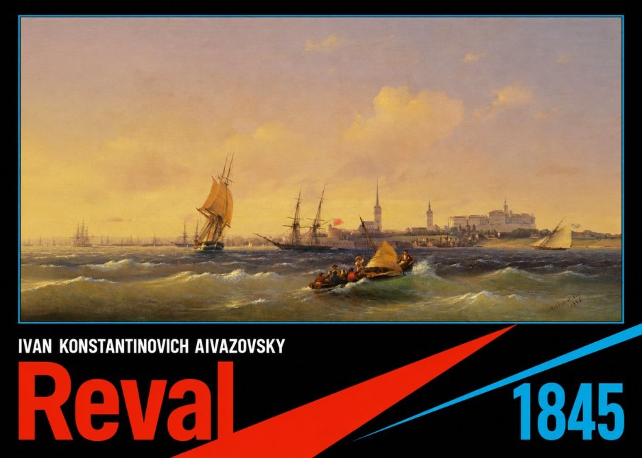 Ivan Konstantinovich Aivazovsky Reval No5 - Plakát