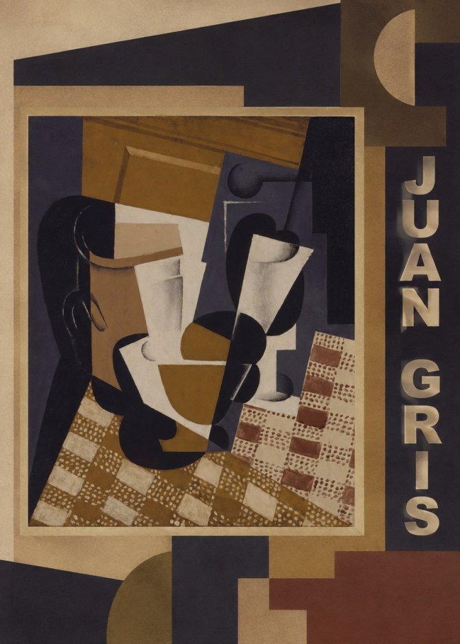 Juan Gris Still Life III No2 - Plakát
