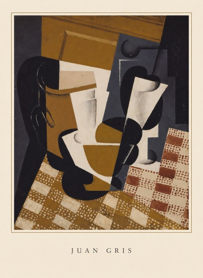 Juan Gris Still Life III No3 - Plakát
