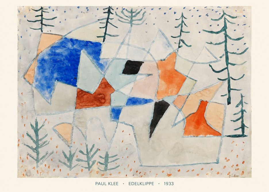 Paul Klee Edelklippe No6 - Plakát