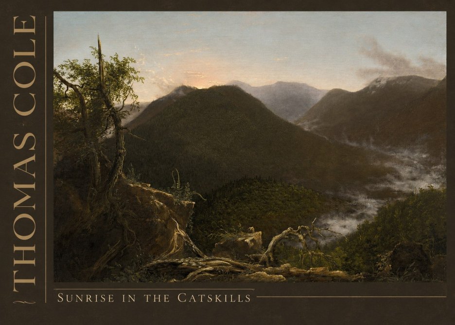 Thomas Cole Sunrise in the Catskills II No3 - Plakát