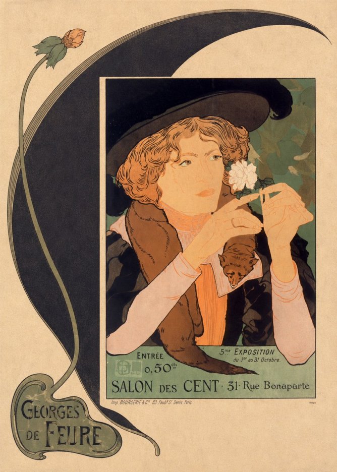 Georges de Feure Georges De Feure III No4 - Plakát