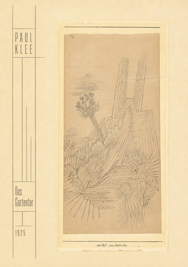 Paul Klee Das Gartentor II No4 - Plakát