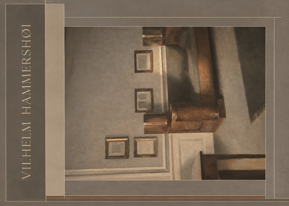 Vilhelm Hammershøi Interior II No4 - Plakát