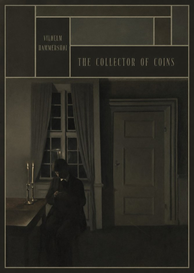 Vilhelm Hammershøi The Collector of Coins No4 - Plakát