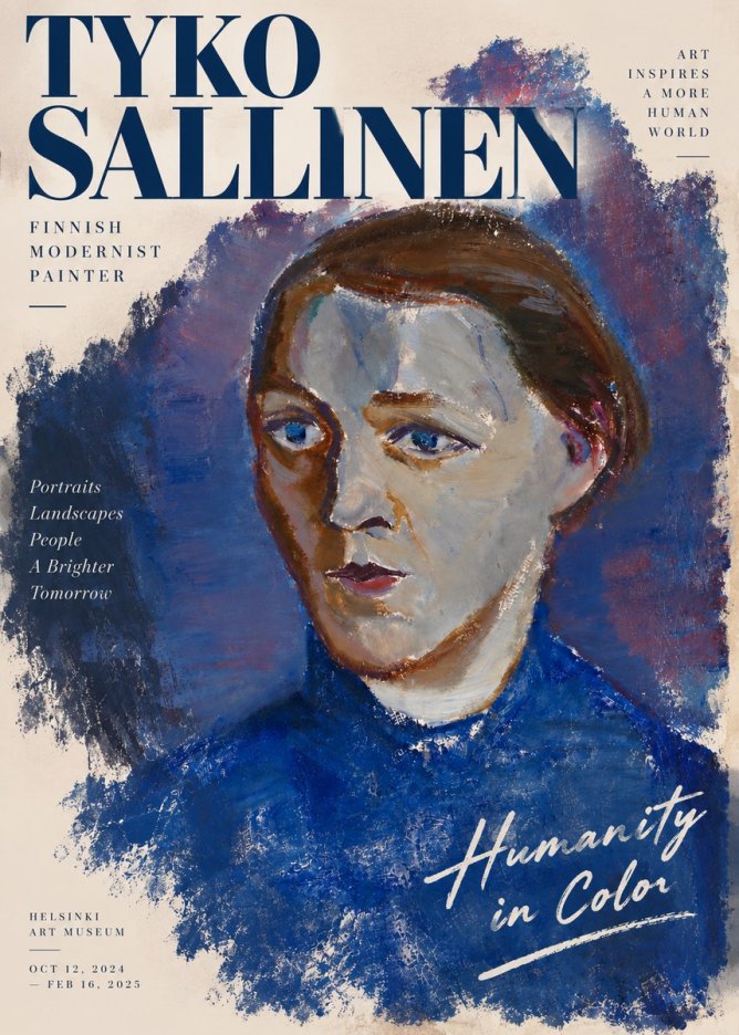 Tyko Sallinen Portrait II No3 - Plakát