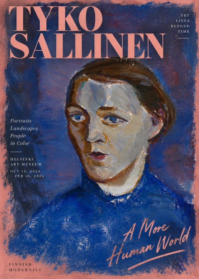 Tyko Sallinen Portrait II No5 - Plakát