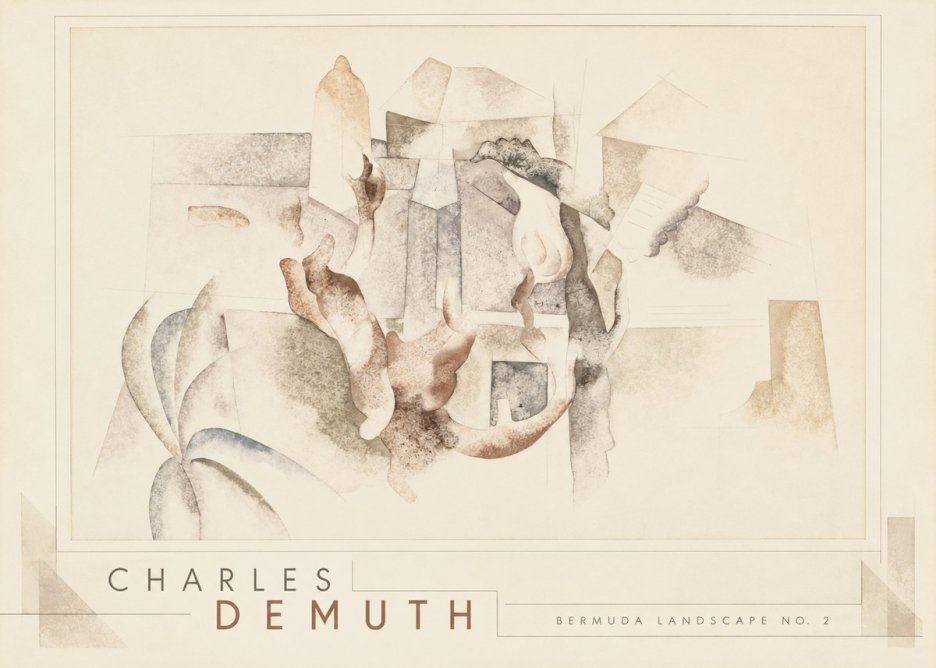 Charles Demuth Bermuda Landscape No. 2 No3 - Plakát