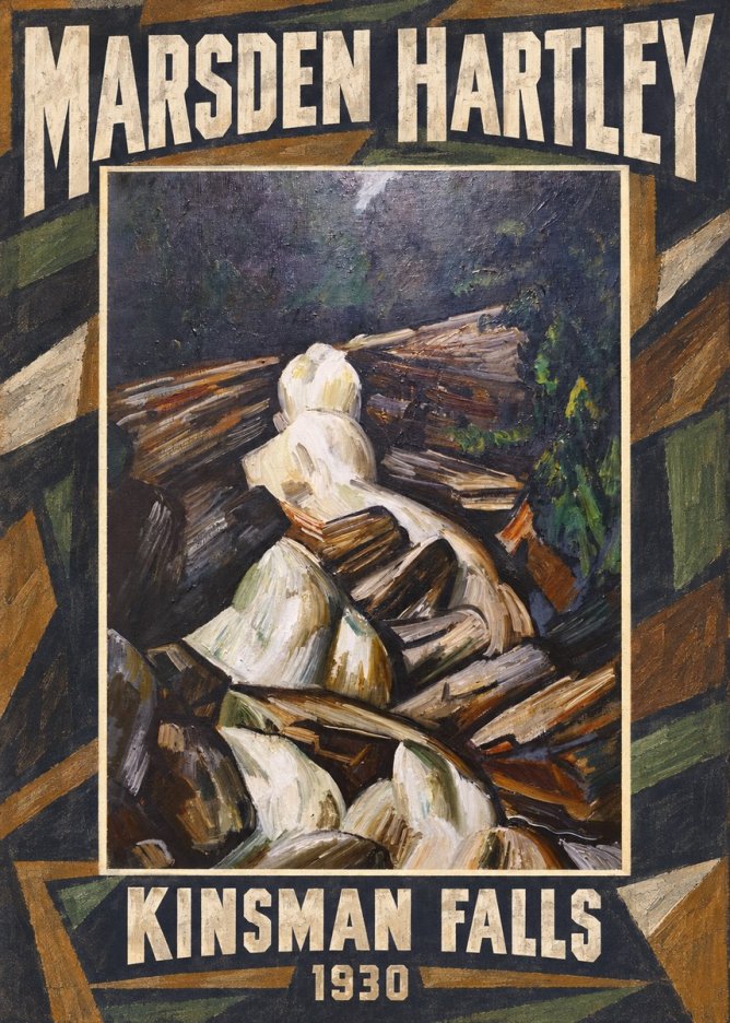 Marsden Hartley Kinsman Falls No1 - Plakát