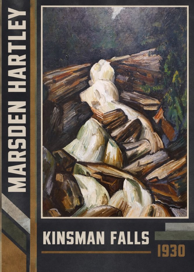Marsden Hartley Kinsman Falls No2 - Plakát