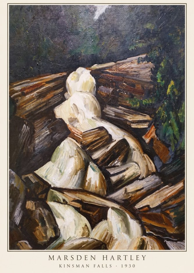 Marsden Hartley Kinsman Falls No6 - Plakát