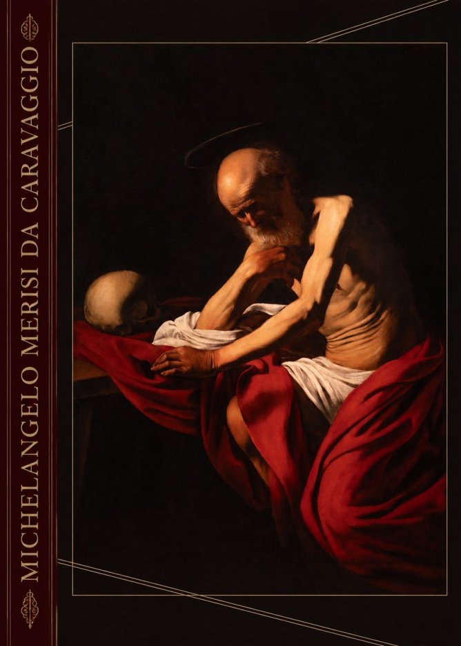 Michelangelo Merisi da Caravaggio Saint Jerome in Meditation II No2 - Plakát
