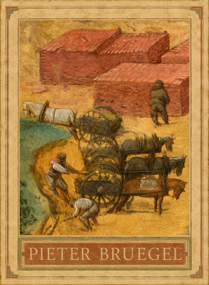 Pieter Bruegel The Brickmakers No1 - Plakát