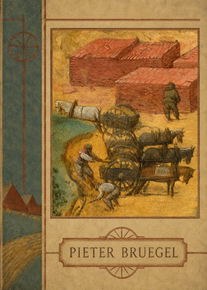 Pieter Bruegel The Brickmakers No2 - Plakát