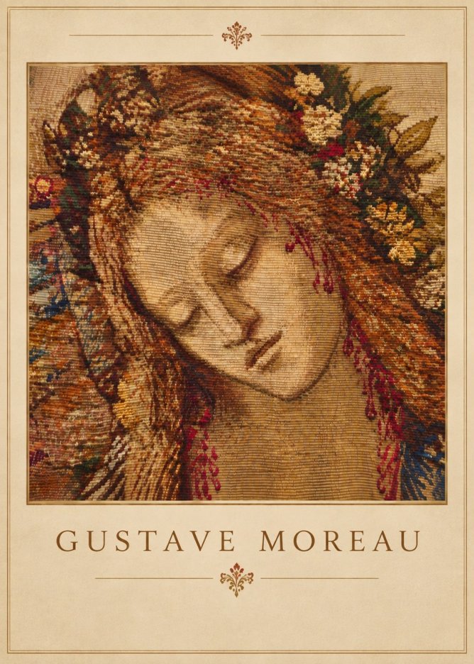 Gustave Moreau Salomé II No5 - Plakát