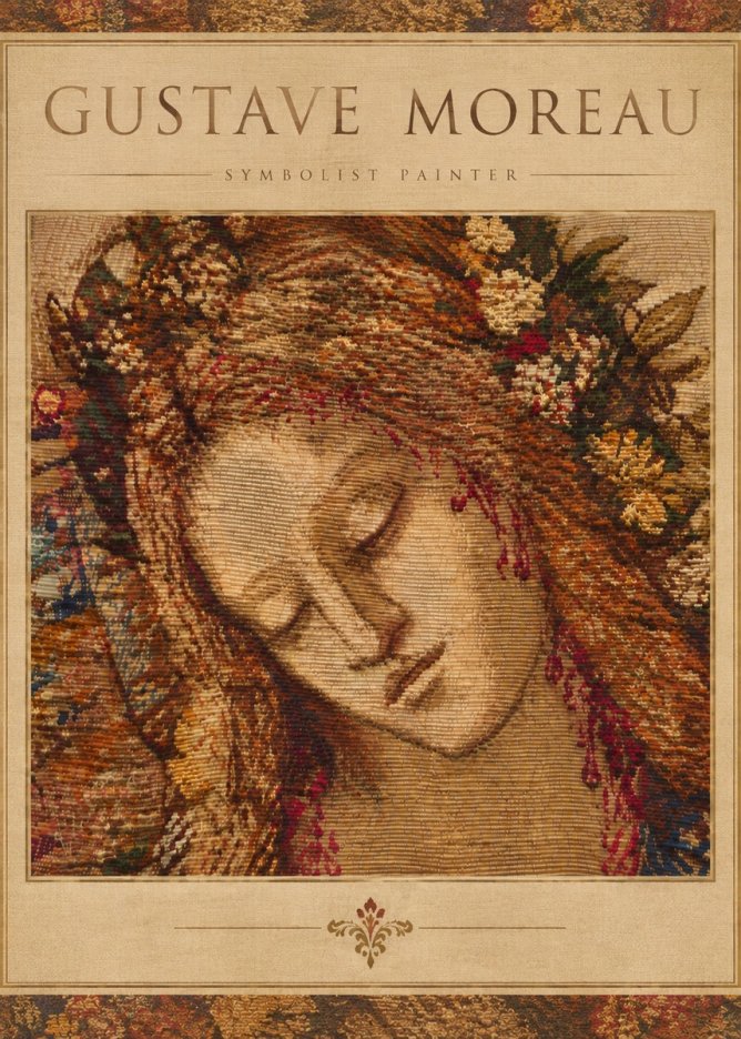 Gustave Moreau Salomé II No6 - Plakát